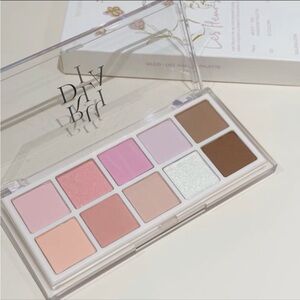 Kbeauty Rulidia Cool Neutral Pink Brown 12 Pan Matte Eyeshadow Makeup Palette
